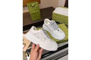Gucci Screener GG Sneakers - Sliver GG-S092