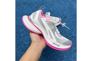 Balenciaga Circuit Sneaker in white - pink polyester, nylon, TPU and polyurethane