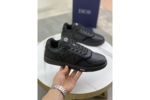 Dior B27 Low Top Full Black Sneakers DB27-023