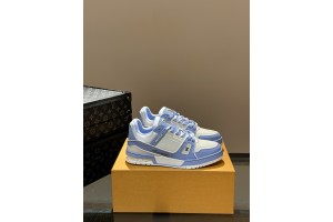 LV Trainer Sneaker - Light Blue White LV-TR056