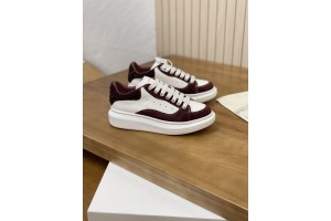 Alexander McQueen Oversized Sneaker  Burgundy  MCQ-OS-0042
