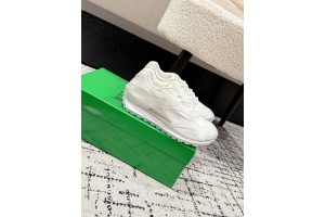 Bottega Veneta  Orbit Clear Sole Sneaker - White  BVTCB-019
