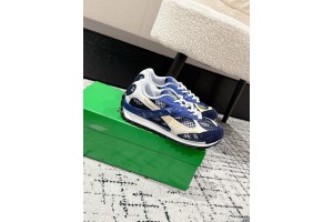 Bottega Veneta  Orbit Sneaker - Blue White BVTCB-011