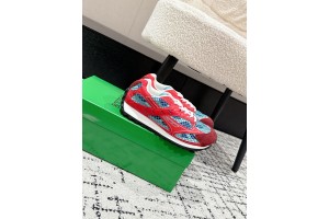 Bottega Veneta  Orbit Sneaker - Red Blue BVTCB-013