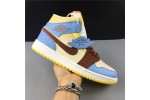 Air Jordan 1 Mid SE Fearless Maison Chateau Rouge