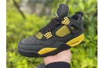 Air Jordan 4 Thunder Black Yellow  (2012)