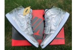 Air Jordan 1 Mid SE Disco Metallic Silver (W) 
