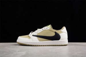 Travis Scott  x Air Jordan 1 Retro Low Golf Neutral Olive