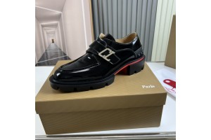 Louboutin Our Georges Leather Loafers - LBTLF-0005