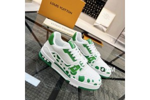LV x Yayoi Kusama Trainer Sneaker (2023) - Green 1AB8KP